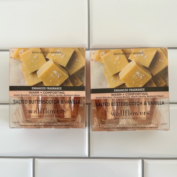 Bath & Body Works Salted Butterscotch & Vanilla Wallflowers Fragrance Re… - Picture 4 of 4